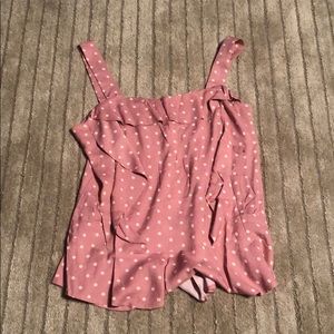 Matilda Jane small polka dot shirt